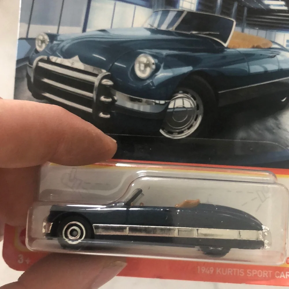 Matchbox 1949 Kurtis Sport Car Toy - Blue